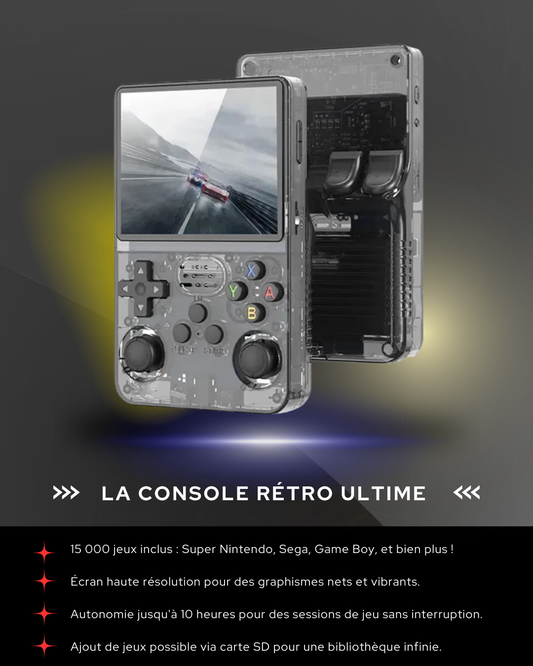 🎮 Console de Jeu Rétro Portable – 15 000 Jeux Inclus !